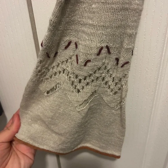 Free People Striped Knit Cardigan - Picture 4 of 6